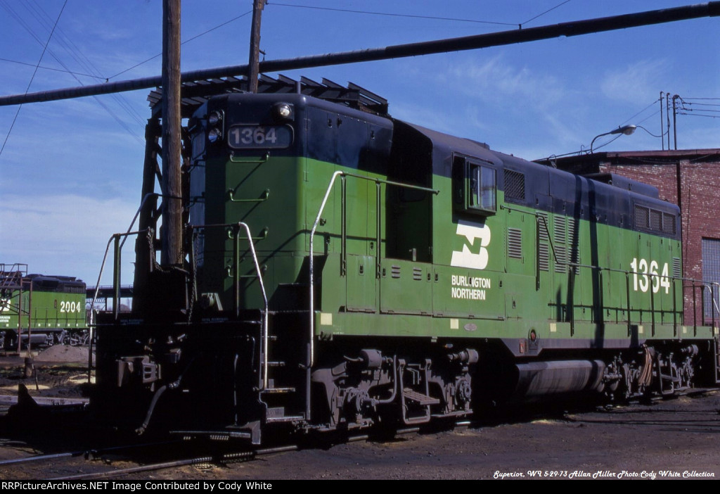 Burlington Northern GP9m 1364